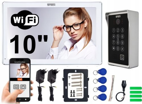 Video-Gegensprechanlage 10" WiFi 5TECH Die neueste Serie