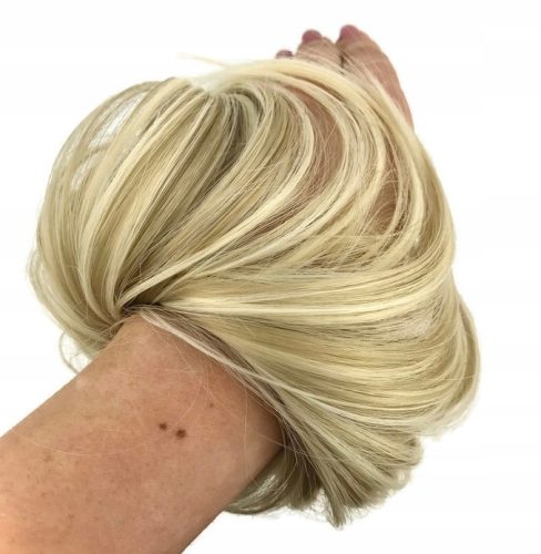  Haarteil, kurzes Kunsthaar, hellblond, Women's Hair Island