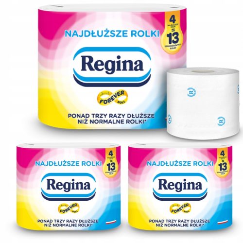  Regina unparfümiertes Toilettenpapier 4 Stk.