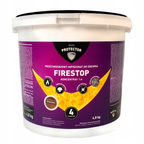 DEKSPOL Feuerschutzkonzentrat braun 4,8 kg