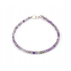  Faveo Amethyst-Armband 18,5 cm