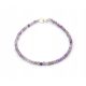  Faveo Amethyst-Armband 18,5 cm