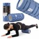  Hop-Sport Roller mit Noppen 33 cm x 14 cm blau