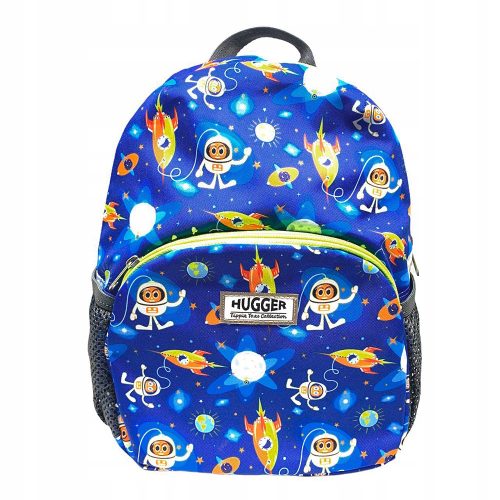  Hugger Kindergartenrucksack mit mehreren Fächern für Jungen und Mädchen, mehrfarbig