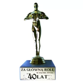  Statuette zum 40. Geburtstag