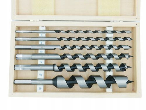 HOLZBOHRER-SET 230 mm BOHRER 6-25 mm 6-teilig