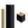 Dekorative Lamelle Golddoor L-2800x40x29-CZM schwarze MDF-Platte 2,9 cm x 275 cm