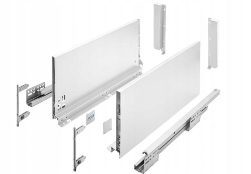  GTV AXIS PRO Schublade hoch H167 L350 Weiß