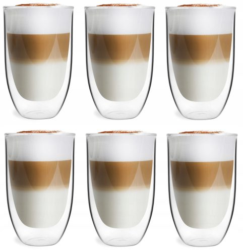  Vialli Design Kaffee- und Teegläser 350 ml 6-tlg.