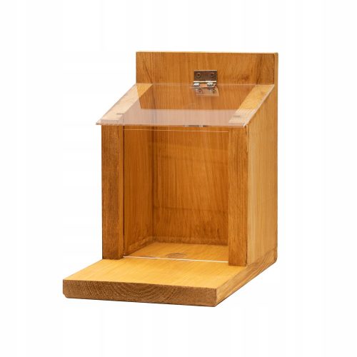 Boxen (Häuser) und Vogelhäuschen Eichhörnchen-Futterstation. Aus Stahl, 14,5 x 28 x 26,5 cm