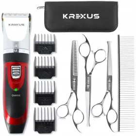  DOG CLIMER ANIMALS DOG SET Schere KAMMFEILE