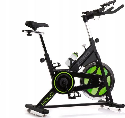  Indoor Cycling Bike Stationäres Fahrrad Mechanisches Rad 18 kg Zipro Wasserflasche