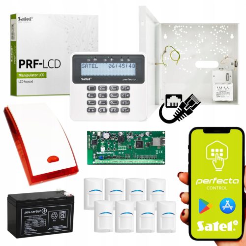 Satel PERFECTA-IP 32 Alarmzentrale + 12 weitere Produkte