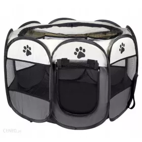    K&M Textillaufstall für einen kleinen Hund, 67 x 67 x 46 cm