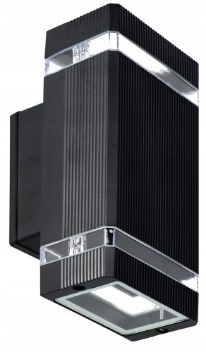  Smartled Gartenwandleuchte, Grau- und Silbertöne, GU10 20 W