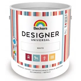  Beckers Designer Universal Acryl-Emaille weiß 1 l
