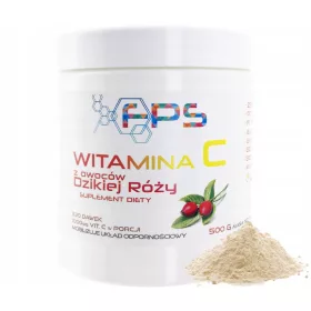   100% Natürliches Vitamin C Pulver aus Wildrosenfrüchten - 500g
