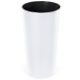  Blumentopf Lamela 25 cm x 25 x 47 cm Durchmesser 25 cm Kunststoff weiß