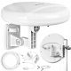  ORROUND-ANTENNE FÜR TERRESTRISCHES TV, OUTDOOR-SATELLITEN-DVBT 2 LTE 4K MUX8