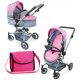  Puppenwagen-Set 2 in 1 FeiLi Puppenwagen
