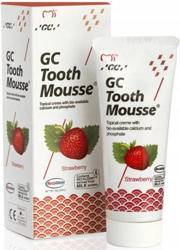  GC Tooth Mousse flüssiger Zahnschmelz Erdbeere 35 ml