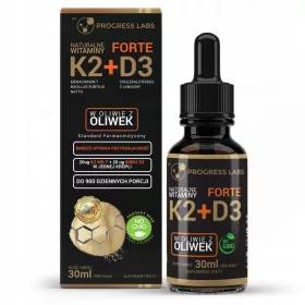   Vitamin K2 MK-7 + D3 Tropfen - Optimal zur Unterstützung von Knochen und Immunsystem