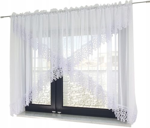  Klassischer Voile-Vorhang 400 cm x 150