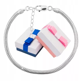  Mennica Bydgoska Armband, 20 cm, Silber