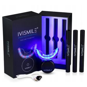    IVISMILE Zahnaufhellungsset 3 x Gelstift, Overlay, Smile und Lampe