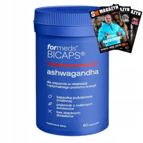   BICAPS Ashwagandha 10% - Natürliche Unterstützung für Schlaf & Konzentration, 60 Kapseln