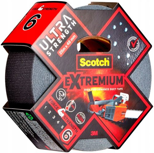 3M Reparaturband 7100205699 schwarz 25 m x 48 mm