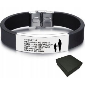  Armband FÜR SOHN von MUTTER, VATER, ELTERN, GRAVIERT