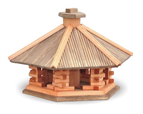  Solides, großes XXL-Vogelfutterhaus