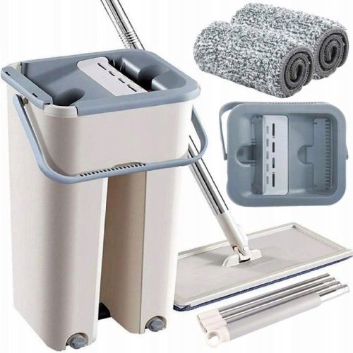 Totalstore Eimer und Flachmopp 11 cm