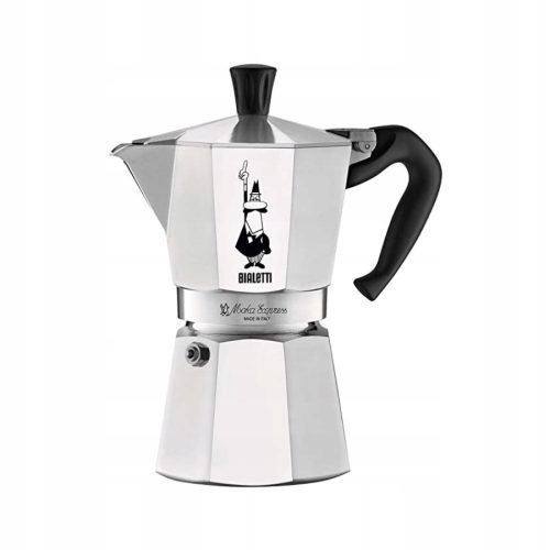  Bialetti Moka Express klassische Kaffeemaschine 270 ml 6 Tassen