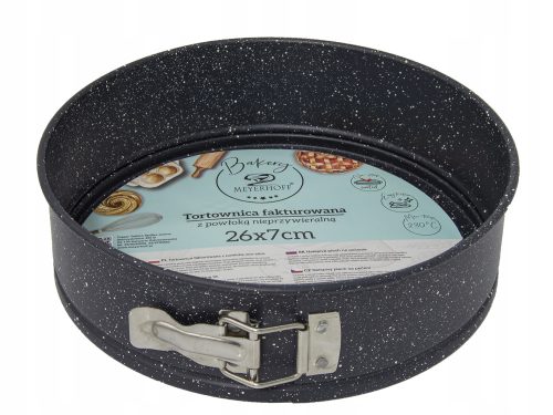 Backbleche und -formen Meyerhoff Kuchenform 27 x 26 cm, Durchmesser 26 cm