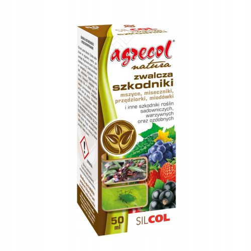Agrecol Silcol - Natürlicher Schutz gegen Schädlinge für Pflanzen, 50 ml