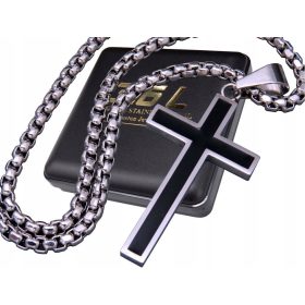  SILBERKETTE MIT KREUZ