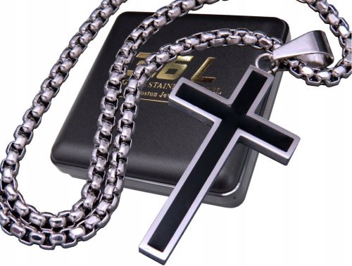  SILBERKETTE MIT KREUZ