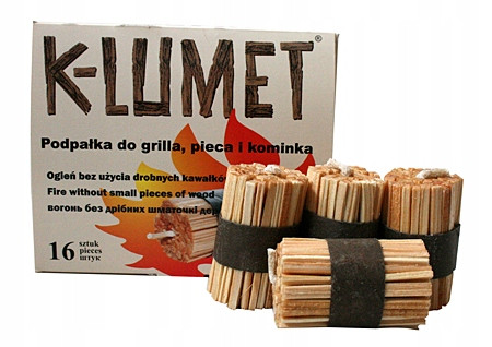 Briketts, Kohlen und Anzünder zum Grillen K-LUMET Anzündholz 1,5 kg