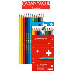  Caran d'Ache Aquarellstifte 12 Stk.