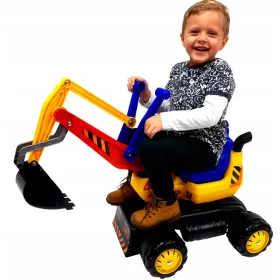  Bed-Pol Jeździk Bagger 00092