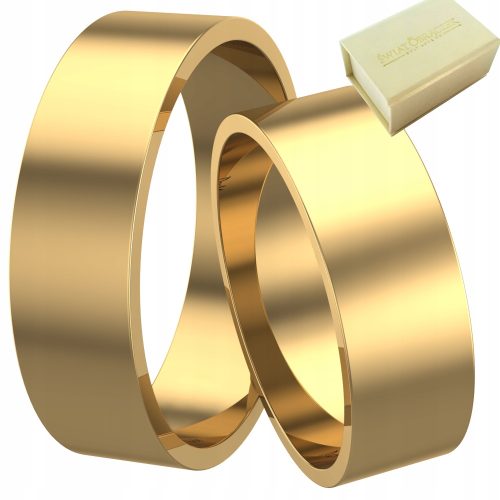  GOLDENE TRAURINGE, VERGOLDETES SILBER, KLASSISCH, SCHLICHT