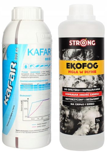  Flüssigkeit gegen Kakerlaken, Zecken, Mücken, Ameisen, Fliegen, Wanzen Asplant 1 kg 1000 ml + Flüssigkeit gegen Zecken, Mücken Stark 1,2 kg