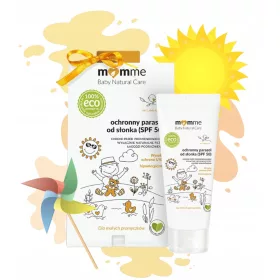 MOMME, ochronny parasol od słonka, spf50, krem, 50 ml