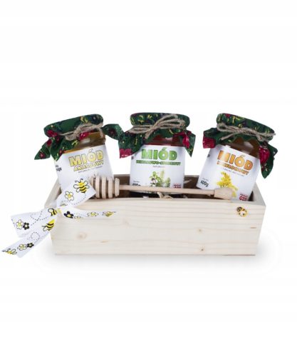  Honigset 3x400g Geschenk zum Geburtstag