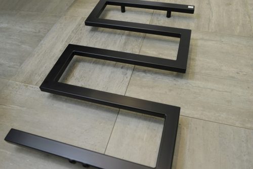  Wasserbadheizkörper 610 W 600 x 1050 mm schwarz