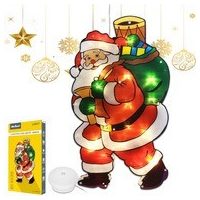 Weihnachtliche Fensterdekorationen