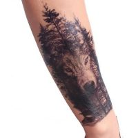 Waschbare, temporäre Tattoos