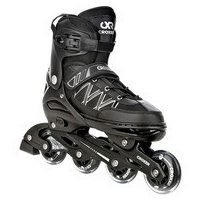 Schlittschuhe und Roller